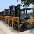 Socma HNF-35 Diesel Forklift Front Left View