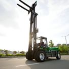 Socma HNF-180 Diesel Forklift Lifted Forks
