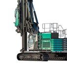 Sennebogen SR35 with ABI Mobilram TM16 Piling Rig Rear Left Image