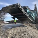 Powerscreen Trakpactor 320SR Impact Crushers - Front view 