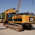 Used 2012 Caterpillar 349D Track Excavator-Rear Left View