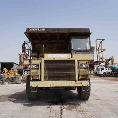 1995 Cat 769C Rigid Dump Truck Front View - RD-0187