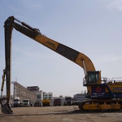 2001 Komatsu PC1600 Track Excavator Left View - EX-0238