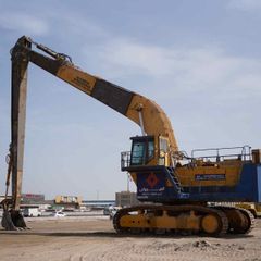 2001 Komatsu PC1600 Track Excavator Rear Left View - EX-0238