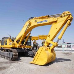 2002 Komatsu PC800SE-6 Track Excavator Front Right View - EX-0118