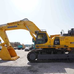 2002 Komatsu PC800SE-6 Track Excavator Left View - EX-0118