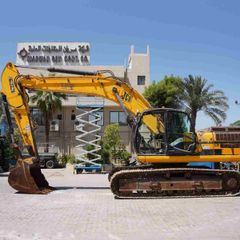 2008 JCB JS330LC Track Excavator Left View - EX-0284