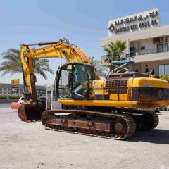 2008 JCB JS330LC Track Excavator Rear Left View - EX-0284