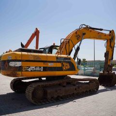 2008 JCB JS330LC Track Excavator Rear Right View - EX-0284