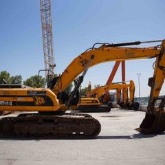 2008 JCB JS330LC Track Excavator Right View - EX-0284