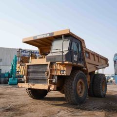 2010 Cat 773D Rigid Dump Truck Front Left View - RD-0476