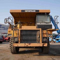 2010 Cat 773D Rigid Dump Truck Front View - RD-0476