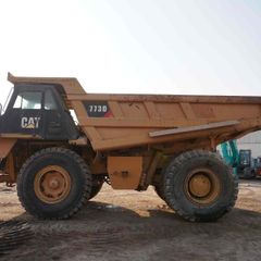 2010 Cat 773D Rigid Dump Truck Left View - RD-0476