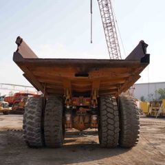 2010 Cat 773D Rigid Dump Truck Rear View - RD-0476