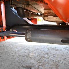 2014 Hamm HD90 Double Drum Roller Undercarriage View