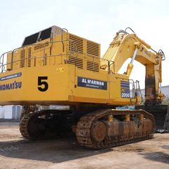 2019 Komatsu PC2000-8 Excavator Rear Right View