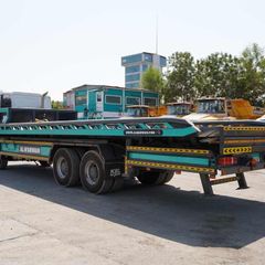 2022 Sinotruk Sitrak G7 440 6x4 Recovery Truck Low-Bed Truck Transport Prime Mover Truck Trailer Head Semi Long Haul Large Load Truck Rear Left View