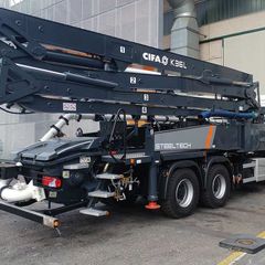 Cifa K36L Concrete Pump Truck rear right view