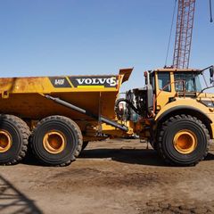 Used 2015 Volvo A40F Articulated Hauler Truck Dump Truck