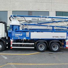 Cifa K30L Concrete Pump Truck left side view