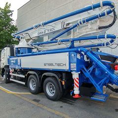 Cifa K30L Concrete Pump Truck rear left view