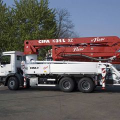 Cifa K31L Concrete Pump Truck left side view