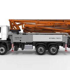 Cifa K36L-5 Concrete Pump left side view