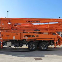 Cifa K38L Concrete Pump Truck left side view