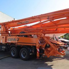 Cifa K38L Concrete Pump Truck rear left side