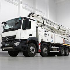 Cifa K42L Concrete Pump Truck Front left view