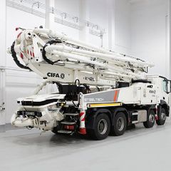 Cifa K42L Concrete Pump Truck Rear right view