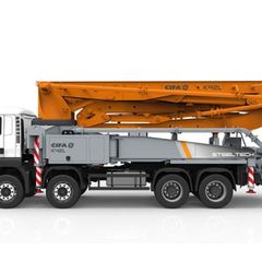 Cifa K42L Concrete Pump Truck Steeltech