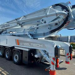 Cifa K56L Concrete Pump Truck Rear left view