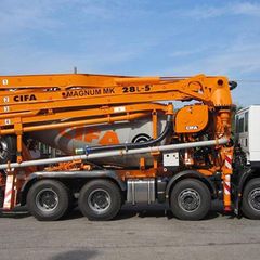 cifa mk28L-5 mixer pump truck right side