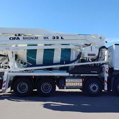 Cifa MK32L truck mixer pump right view