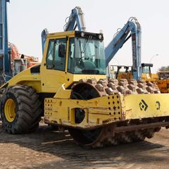 Single Drum Roller-2014 Bomag BW226 PDH-4 front right view- Al Marwan Machinery