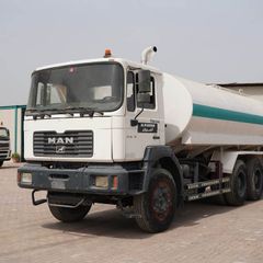 Used MAN 33.373DFC Water Truck-Efficient Water Distribution-Front-Left-View