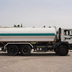 Used MAN 33.373DFC Water Truck-Efficient Water Distribution-Right-Side-View