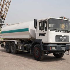 Used MAN 33.373DFC Water Truck-Efficient Water Distribution-Front-Right-View