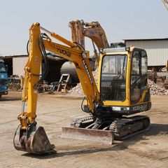 2017 Yuchai YC35-8 Mini Excavator- Front left view- Al Marwan