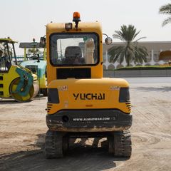 2017 Yuchai YC35-8 Mini Excavator- Rear view- Al Marwan