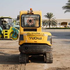 2017 Yuchai YC35-8 Mini Excavator- Rear view- Al Marwan