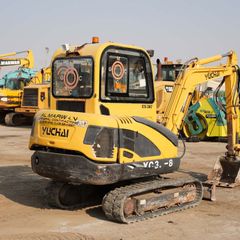 2017 Yuchai YC35-8 Mini Excavator- Rear right view- Al Marwan