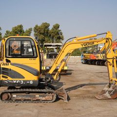 2017 Yuchai YC35-8 Mini Excavator- right side view- Al Marwan