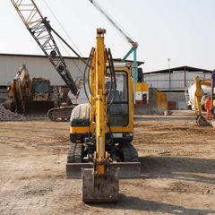 2017 Yuchai YC35-8 Mini Excavator- Front view- Al Marwan