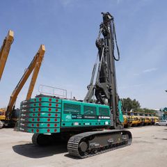 Piling Rig SR35-F with ABI Mobilram TM22-rear-right-view