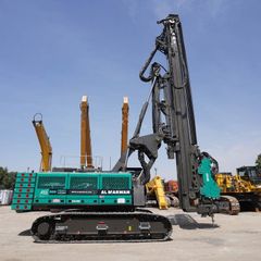 Piling Rig SR35-F with ABI Mobilram TM22-right-side-view