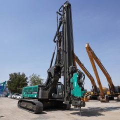 Piling Rig SR35-F with ABI Mobilram TM22-front-right-view