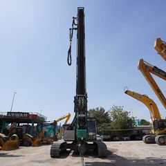 Piling Rig SR35-F with ABI Mobilram TM22-front-view