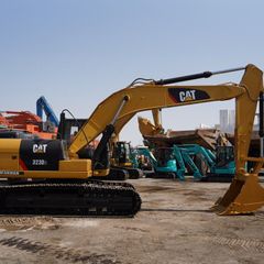 Caterpillar 323D3 Track Excavator 2020-Left-Side- Al Marwan